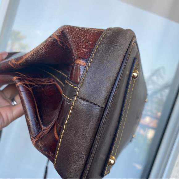 SOLD DOONEY & Bourke croc embossed leather bag - Picture 8 of 16